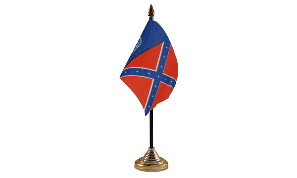 Georgia State Old Table Flags